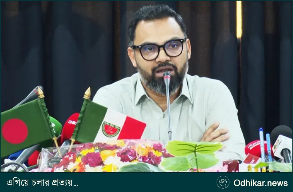 এক বছরের রিপোর্ট চেয়েছেন ক্রীড়া প্রতিমন্ত্রী আমিনুল হক