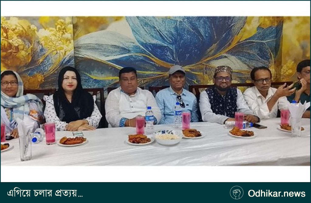 গাঙচিল সাংবাদিক ফোরামের ইফতার মাহফিল অনুষ্ঠিত