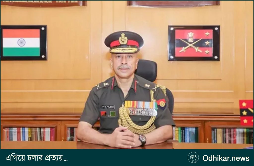 ভারতের নতুন সেনাপ্রধান হচ্ছেন লে. জেনারেল এন এস রাজা সুব্রামানি