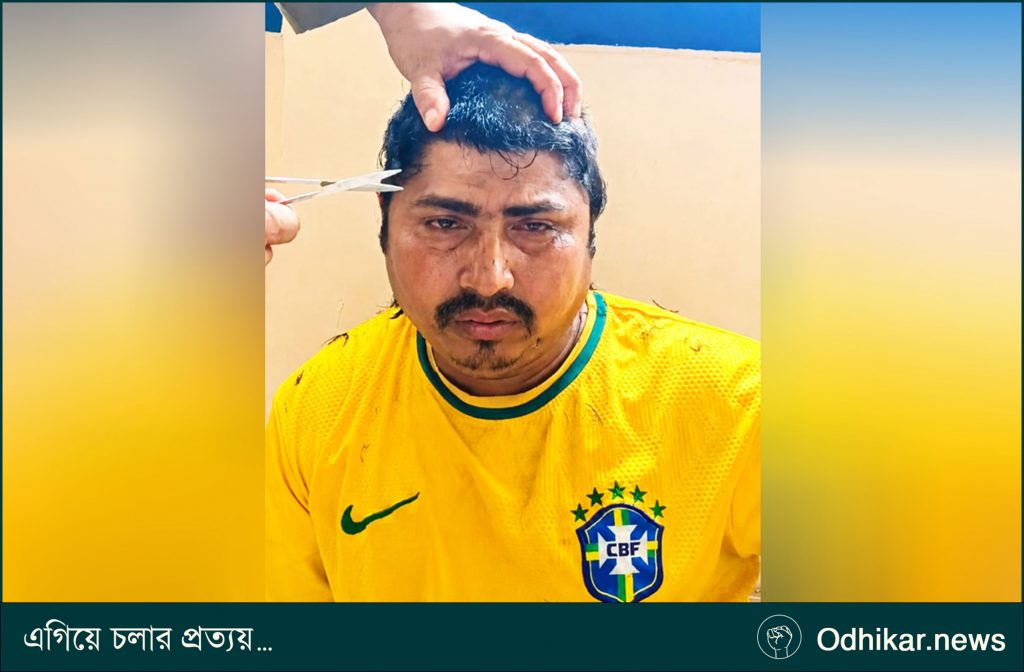 ব্রাজিলের জার্সি গায়ে মসজিদের জুতা চুরি, চুল কেটে দিল জনতা