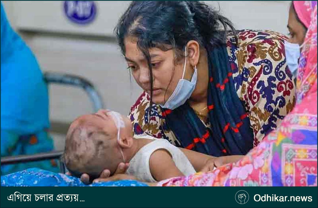 হামের উপসর্গ নিয়ে আরও ৭ শিশুর মৃত্যু