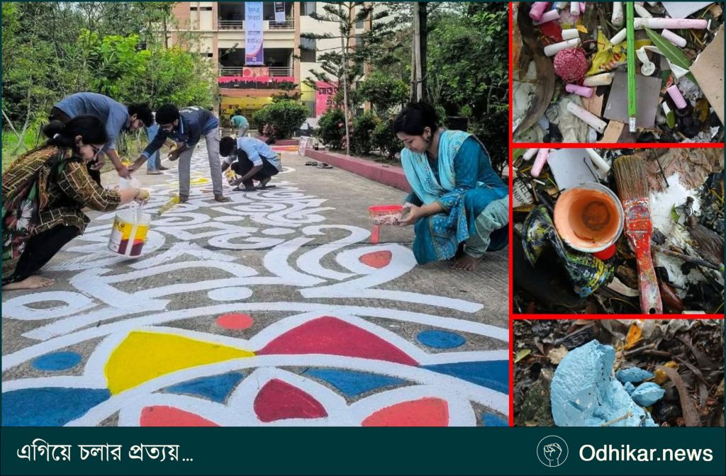নোবিপ্রবিতে ‘চিত্রকৃৎ’-এর সরঞ্জাম ফেলে দেওয়ার অভিযোগ, তদন্ত ও ক্ষতিপূরণ দাবি