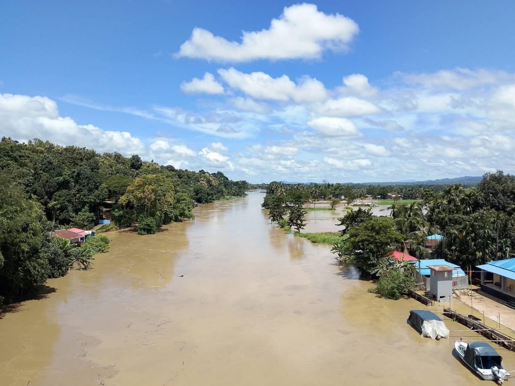 ভারী বৃষ্টি ও পাহাড়ি ঢলে ফের বন্যায় প্লাবিত রাঙামাটির বাঘাইছড়ি
