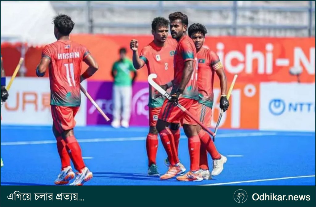 এশিয়ান গেমসে শ্রীলঙ্কাকে ৫-১ গোলে হারিয়ে বাংলাদেশের প্রথম জয়