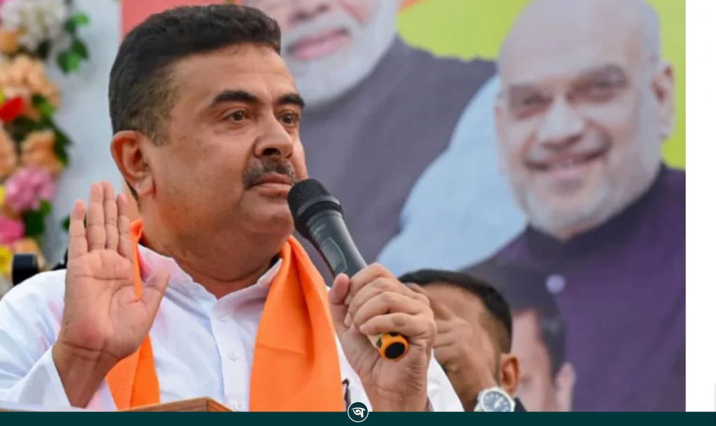 বাংলাদেশ থেকে কোনো হুজুরকে পশ্চিমবঙ্গে ঢুকতে দেব না: শুভেন্দু