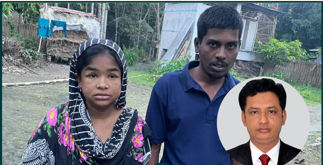 গোয়ালঘরেই সংসার সোহেলের, ঘর ও জীবিকার আশ্বাস দিলেন সালথার ইউএনও দবির উদ্দিন