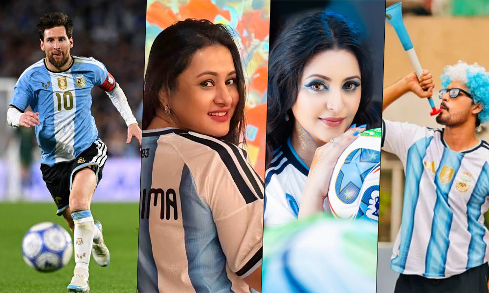 মেসির বিদায়ে আবেগঘন বার্তা পূর্ণিমা-পরীমনিদের